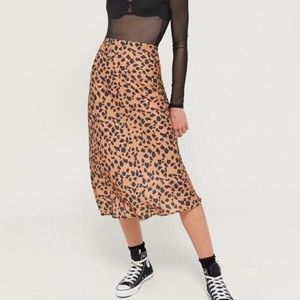 Urban Outfitters leopard skirt